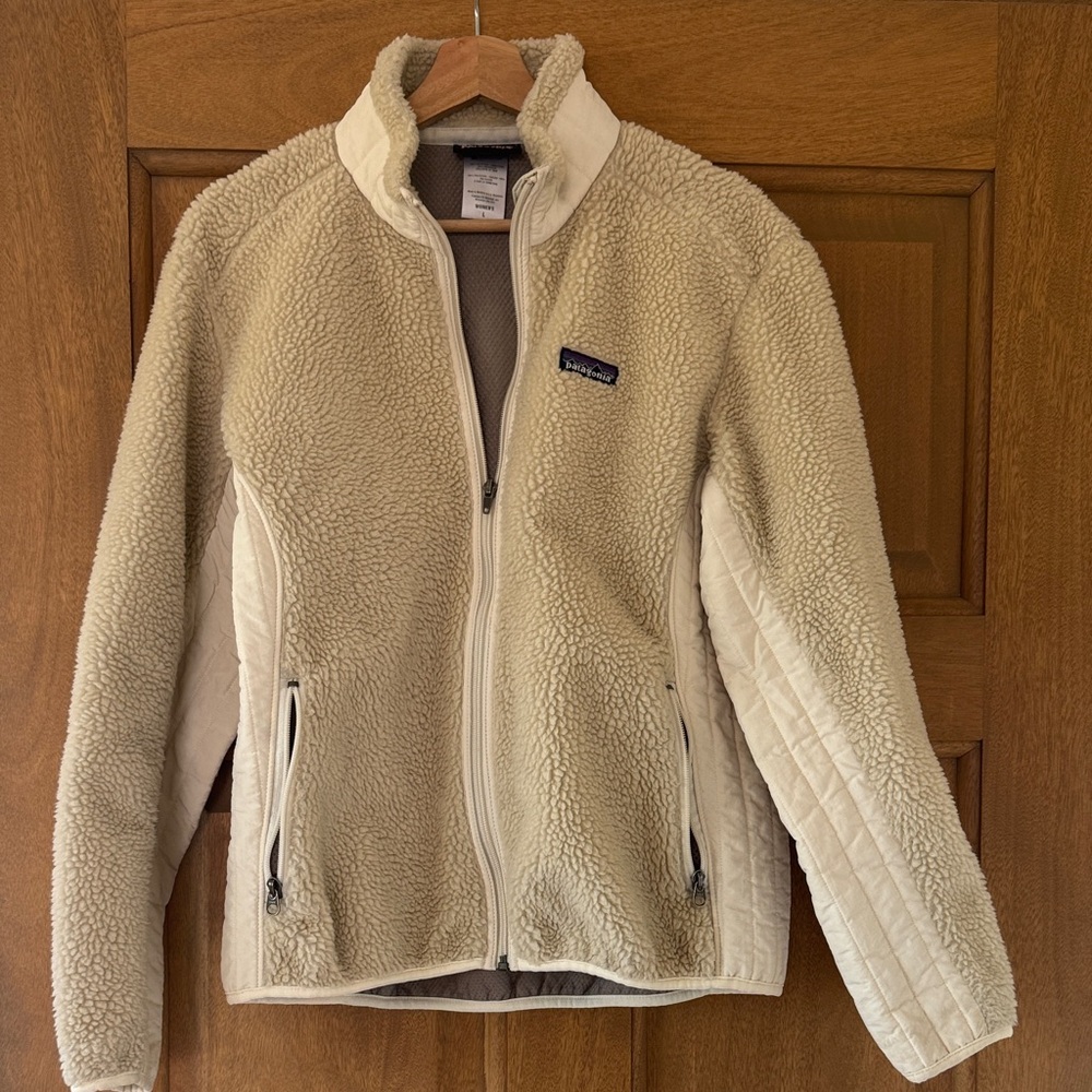 Vintage Patagonia Synchilla Fleece- Tan, Large